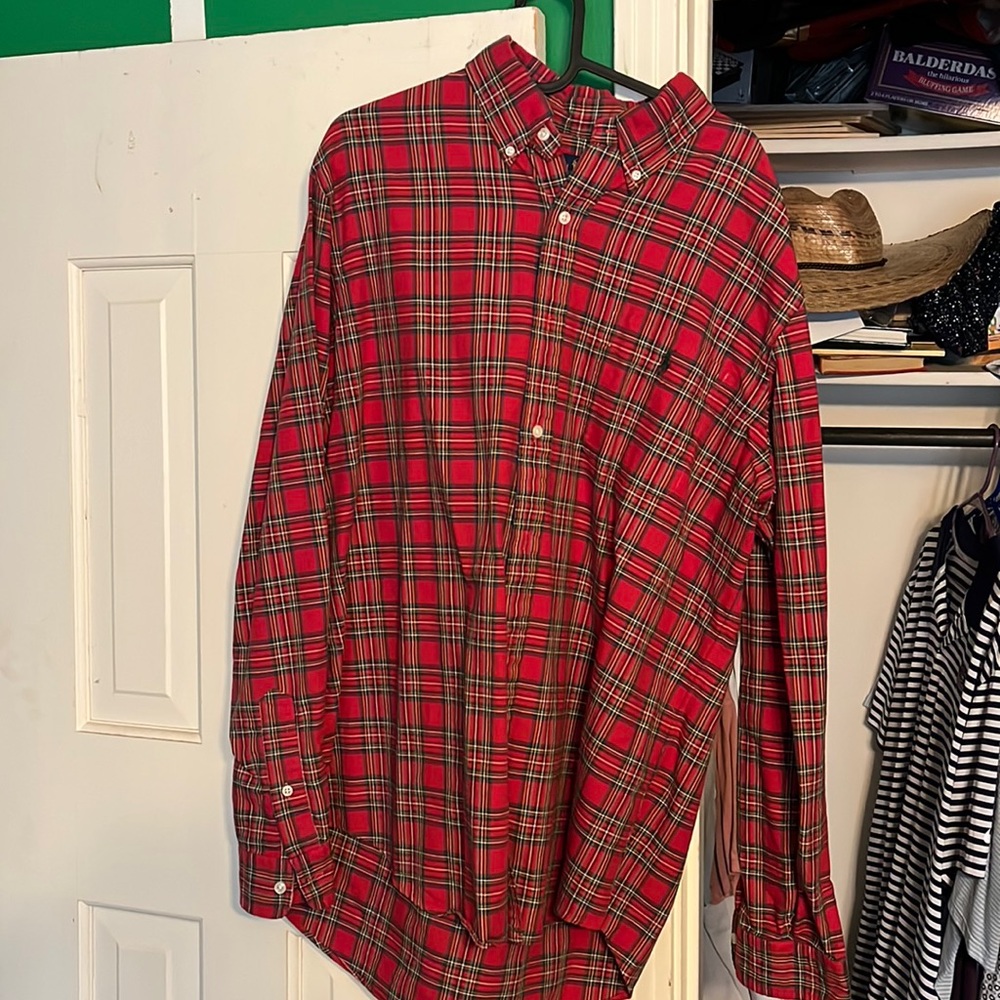 Ralph Lauren long sleeve button up. Size XL